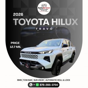 2026 Toyota Hilux Travo (Newly Imported)